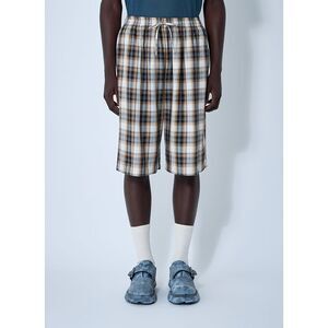 Acne Studios Men Check Shorts